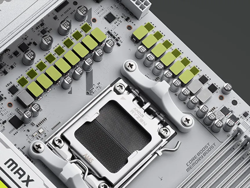 MSI MAG X870E GAMING PLUS MAX WIFI ATX Motherboard overview 2