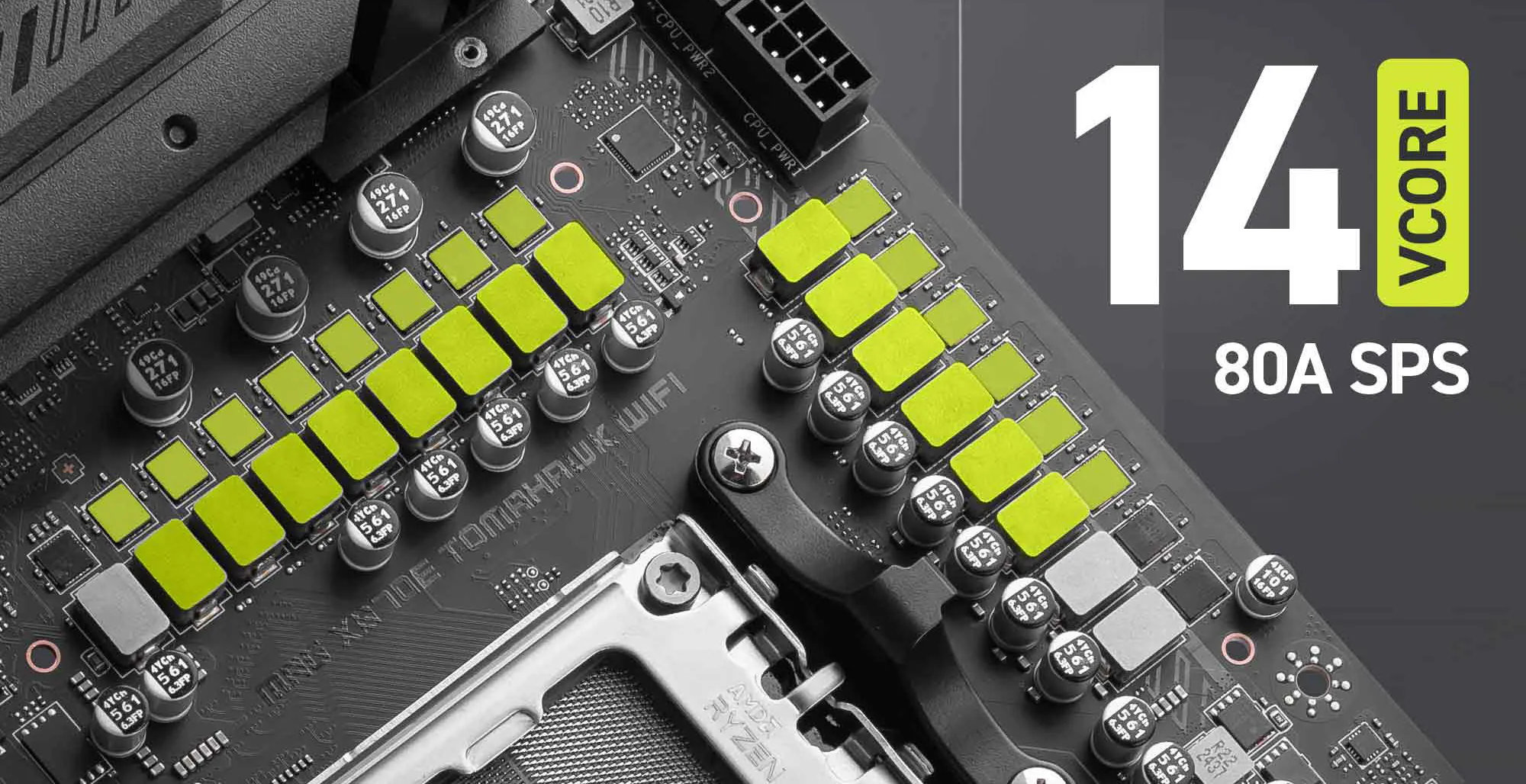 MSI MAG X870E Tomahawk WIFI AM5 ATX Motherboard overview 3