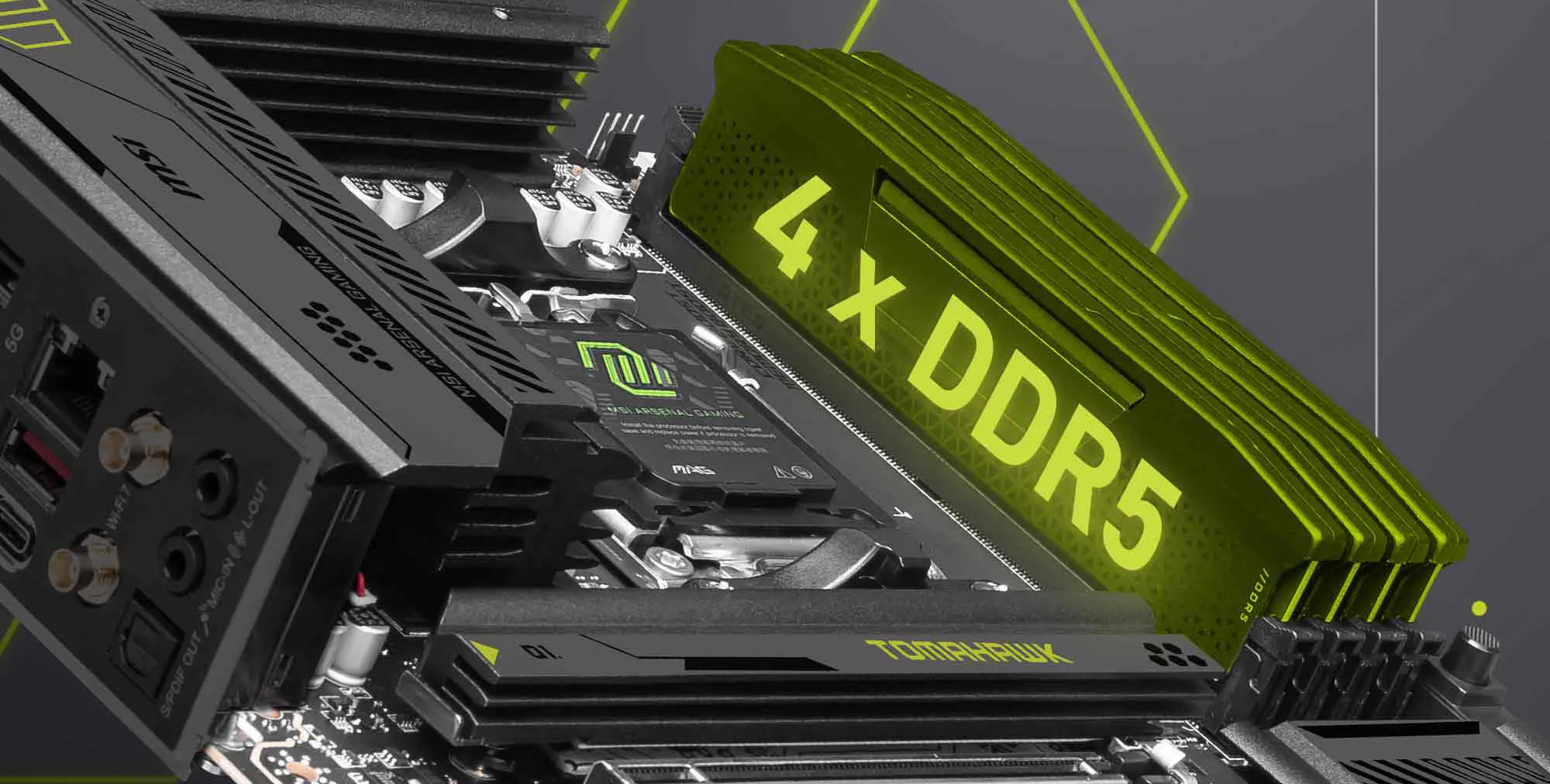 MSI MAG X870E Tomahawk WIFI AM5 ATX Motherboard overview 5