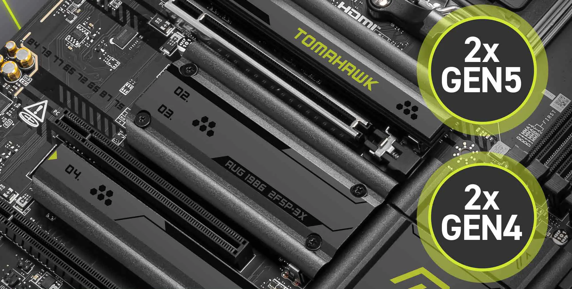 MSI MAG X870E Tomahawk WIFI AM5 ATX Motherboard overview 7