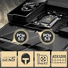 MSI MEG X870E Godlike AM5 E-Atx Motherboard overview 10