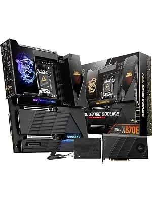 MSI MEG X870E Godlike AM5 E-Atx Motherboard overview 2
