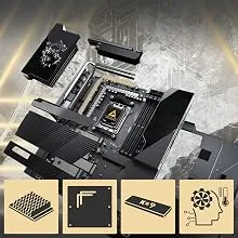 MSI MEG X870E Godlike AM5 E-Atx Motherboard overview 7