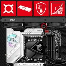 MSI MPG B650 Edge WIFI Motherboard overview 6