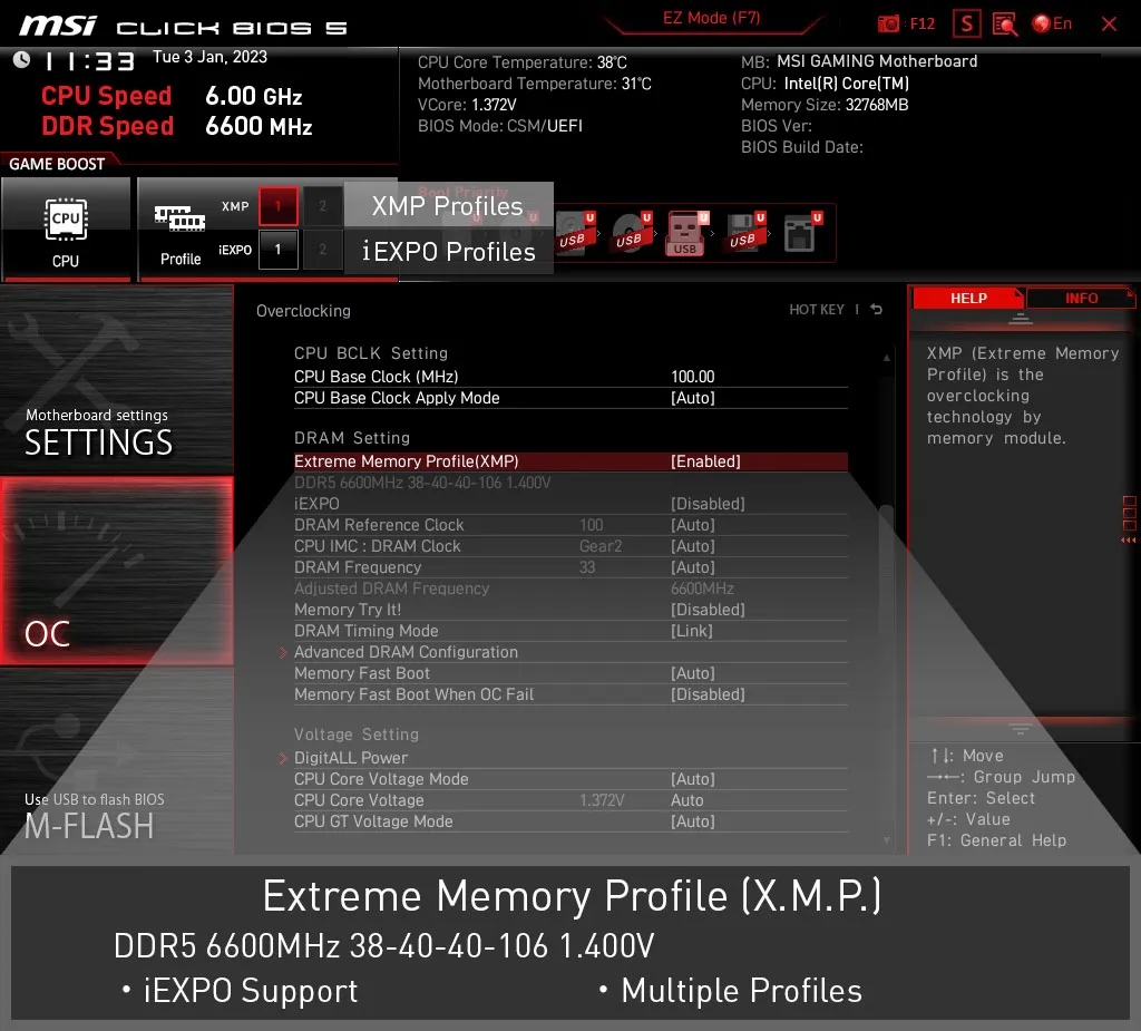 MSI MPG B760I EDGE WIFI LGA 1700 DDR5 Mini ITX Motherboard Supports Intel 12th , 13th & 14th Gen Processors overview 10