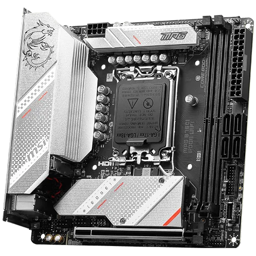 MSI MPG B760I EDGE WIFI LGA 1700 DDR5 Mini ITX Motherboard Supports Intel 12th , 13th & 14th Gen Processors overview 6