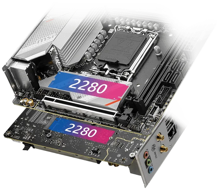 MSI MPG B760I EDGE WIFI LGA 1700 DDR5 Mini ITX Motherboard Supports Intel 12th , 13th & 14th Gen Processors overview 8