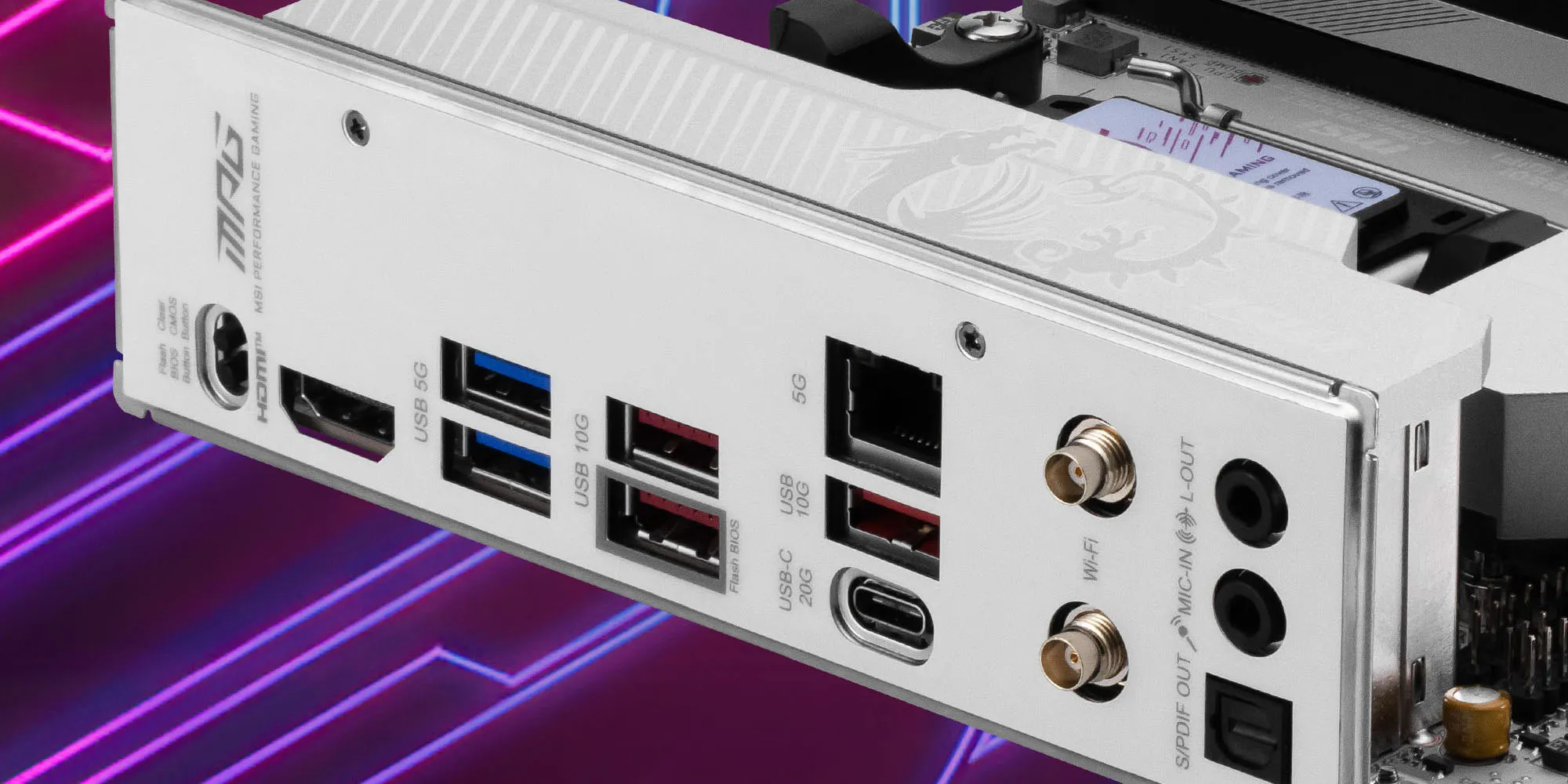 MSI MPG B850I Edge TI WiFi Motherboard overview 9