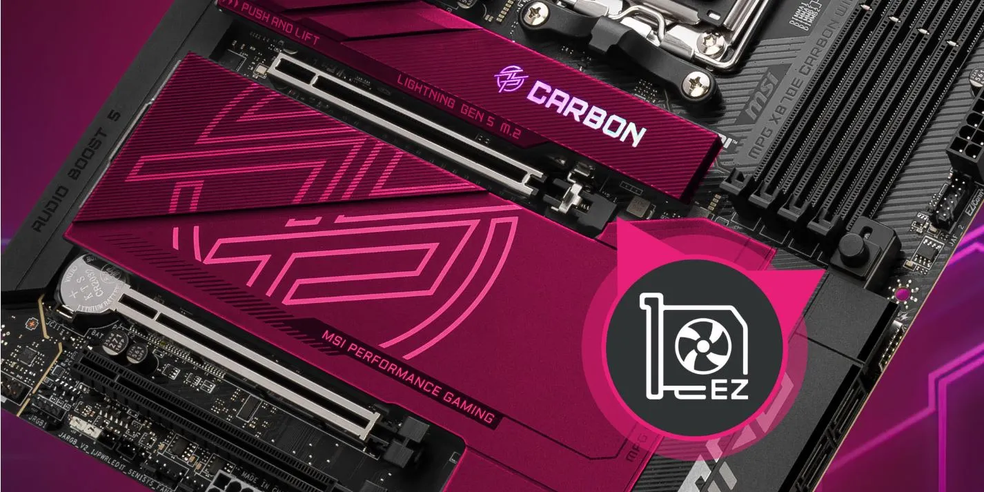 MSI MPG X870E Carbon WIFI DDR5 AM5 ATX Gaming Motherboard overview 8