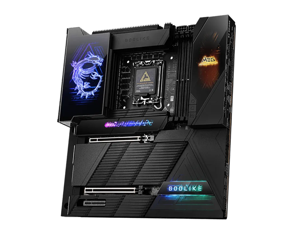 MSI Meg Z890 Godlike LGA1851 E-ATX Motherboard overview 1