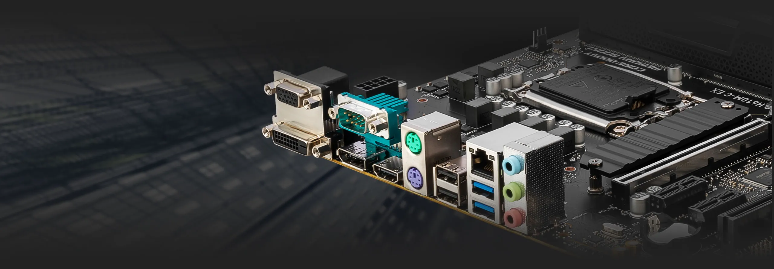 MSI PRO H610M-C EX DDR5 LGA 1700 M-ATX Motherboard overview 5