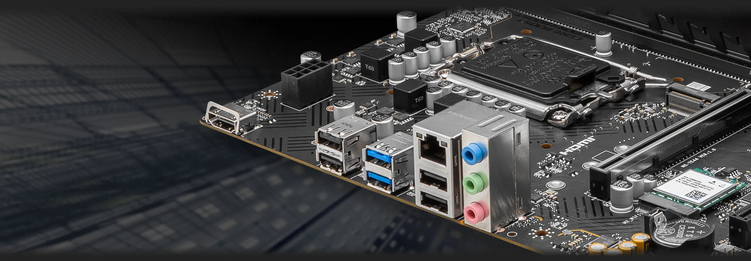 MSI PRO H610M-S WIFI DDR4 Motherboard overview 4