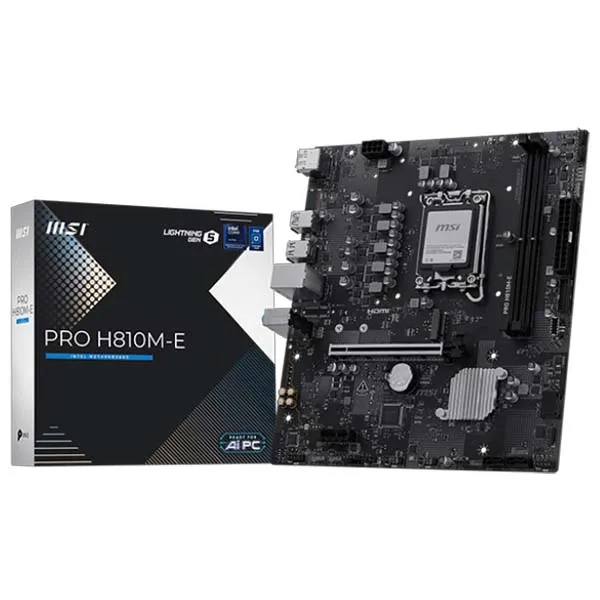 MSI PRO H810M-E LGA 1851 mATX Motherboard