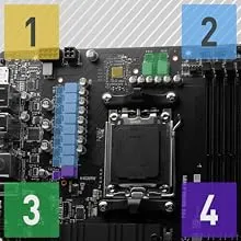 MSI Pro B650M-A Wifi AM5 M-ATX Motherboard overview 5
