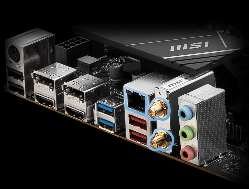MSI Pro B760M-A WIFI DDR4 Intel Motherboard Supports Intel 12th , 13th & 14th Gen Processors overview 6