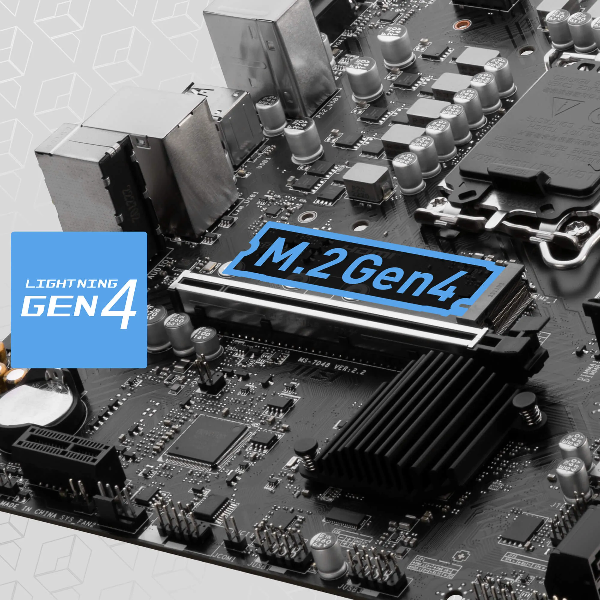 MSI Pro B760M-E DDR4 Intel Motherboard Supports Intel 12th , 13th & 14th Gen Processors overview 6