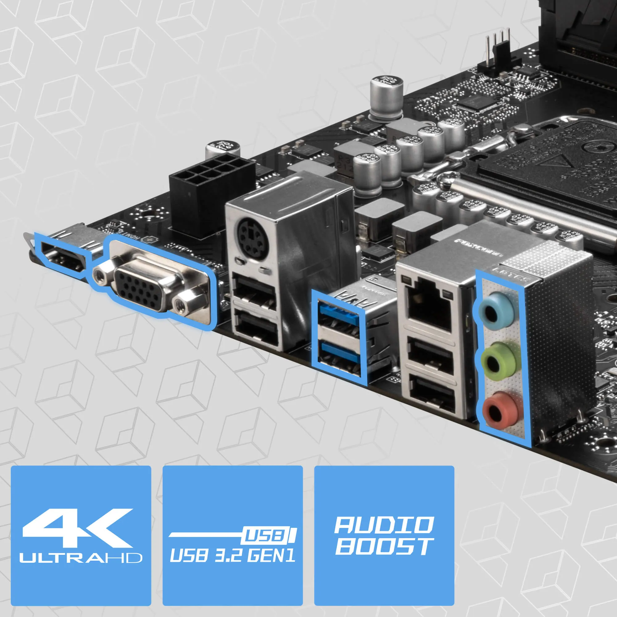 MSI Pro B760M-E DDR4 Intel Motherboard Supports Intel 12th , 13th & 14th Gen Processors overview 7