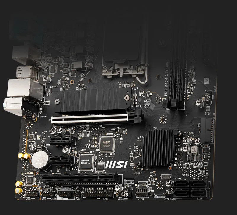 MSI Pro H610M-C EX DDR4 Intel Motherboard overview 9