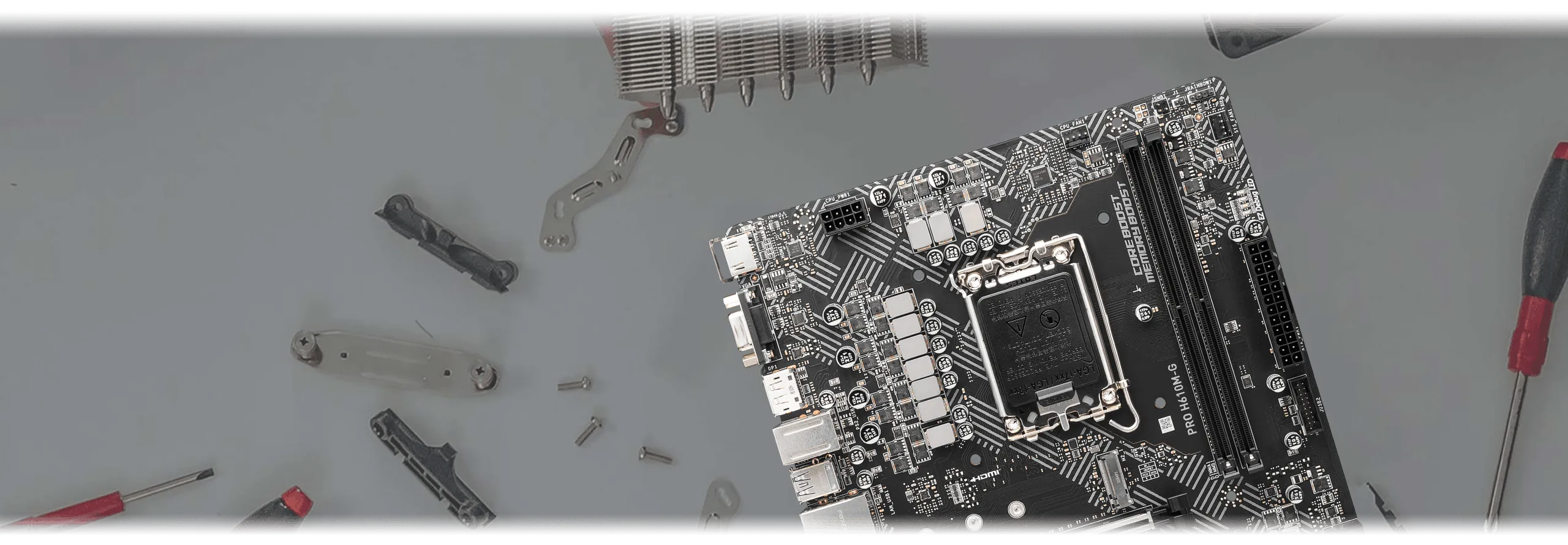 MSI Pro H610M-G WIFI DDR5 Motherboard overview 1