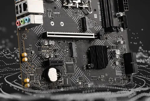 MSI Pro H610M-G WIFI DDR5 Motherboard overview 11