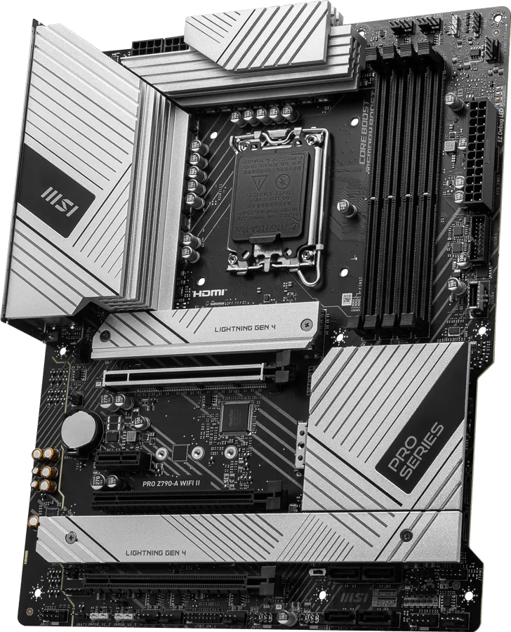 MSI Pro Z790-A Wifi II Intel LGA 1700 Ddr5 Atx Motherboard overview 1