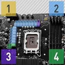 MSI Pro Z790-P WIFI Intel Motherboard Supports Intel 12th , 13th & 14th Gen Processors overview 5