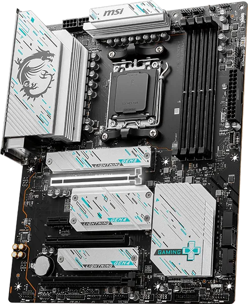MSI X670E Gaming Plus WIFI Motherboard overview 4