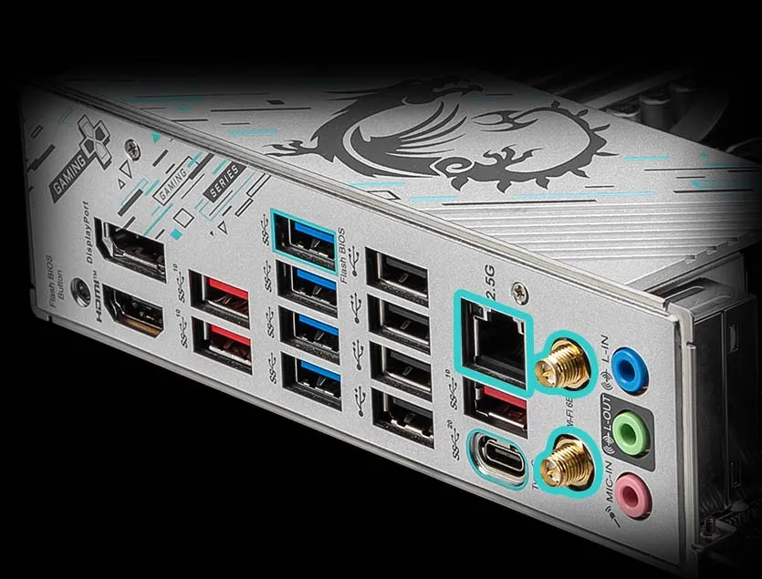 MSI X670E Gaming Plus WIFI Motherboard overview 9