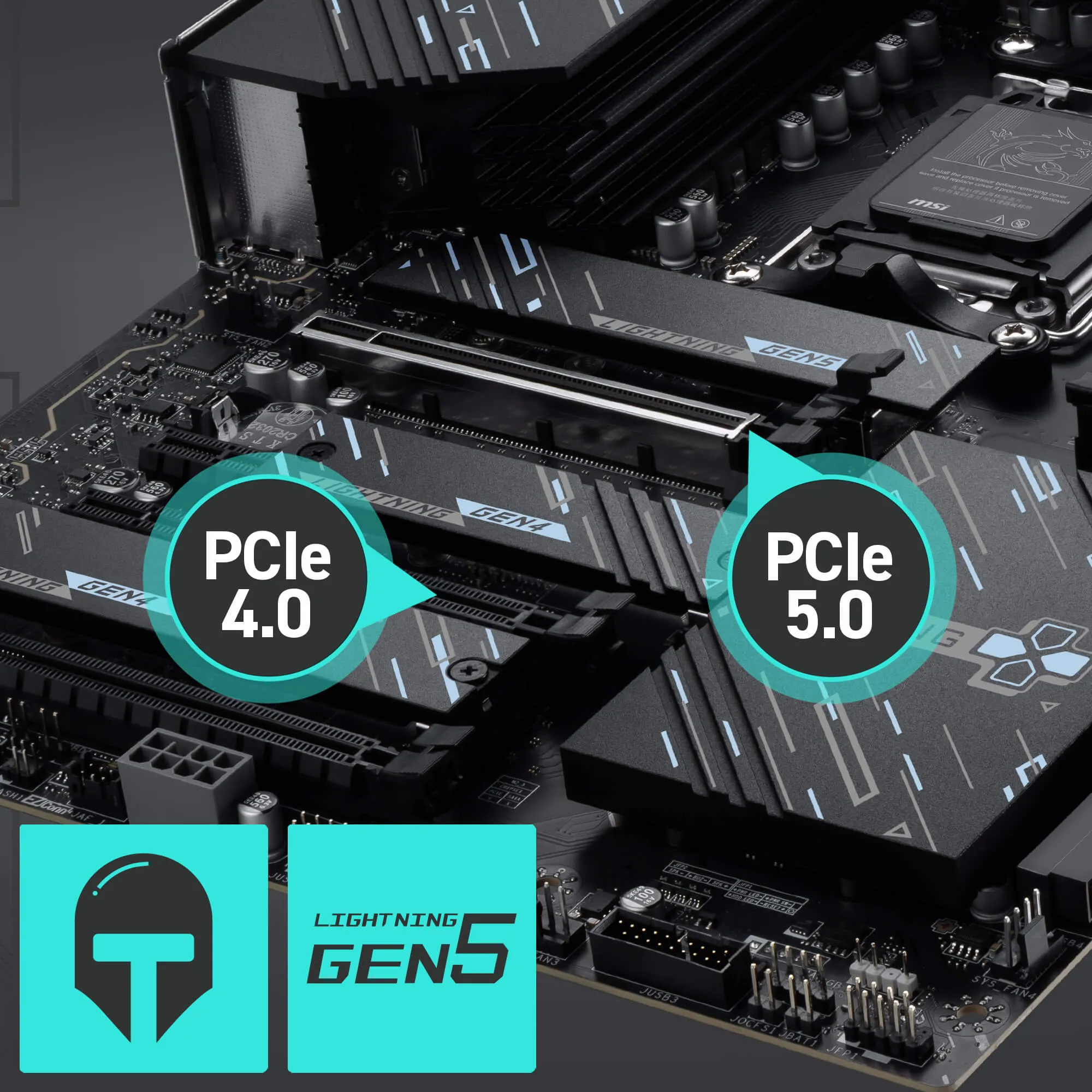 MSI X870E Gaming Plus WIFI ATX Motherboard overview 7
