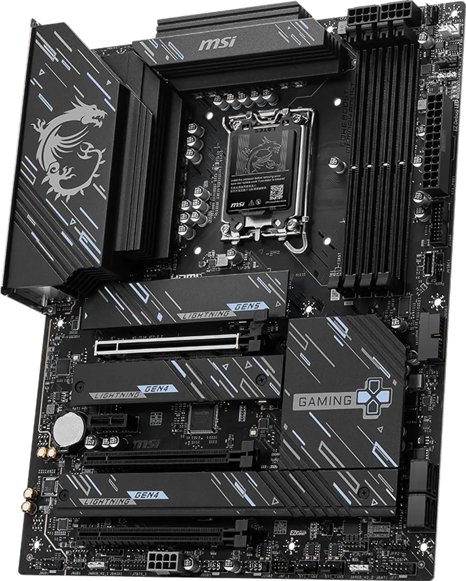 MSI Z890 Gaming Plus WiF6E LGA1851 ATX Motherboard overview 1