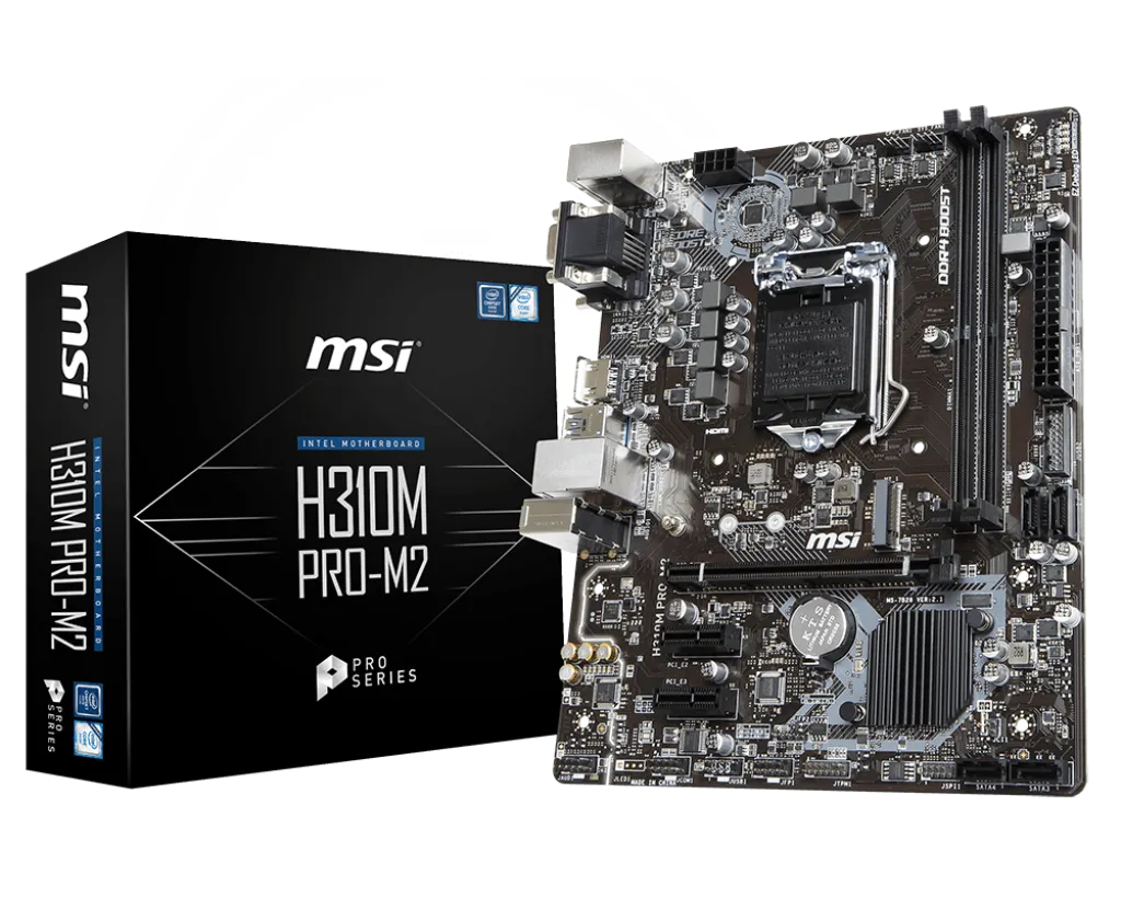 Msi H310M PRO-M2 Motherboard overview 1
