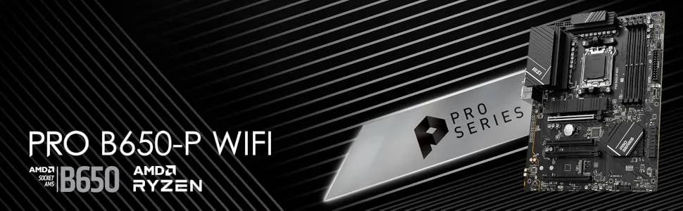 Msi Pro X670-p Wifi Amd Am5 Motherboard overview 1