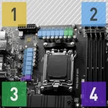 Msi Pro X670-p Wifi Amd Am5 Motherboard overview 5