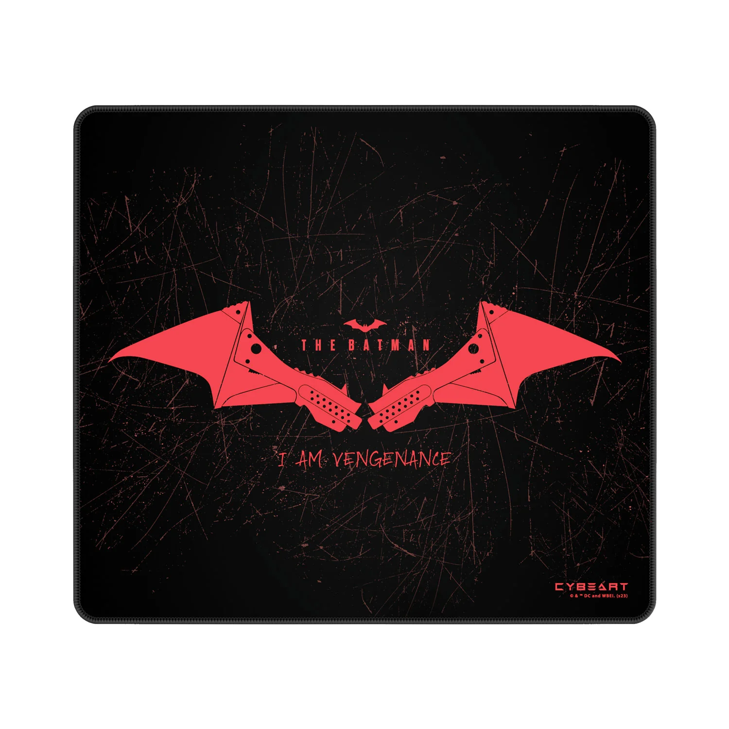 CYBEART | The Batman - DC Comics Gaming Mouse Pad | Large Premium Licensed Gaming Mouse Pad (450 x 350 x 4mm / Rapid Series)