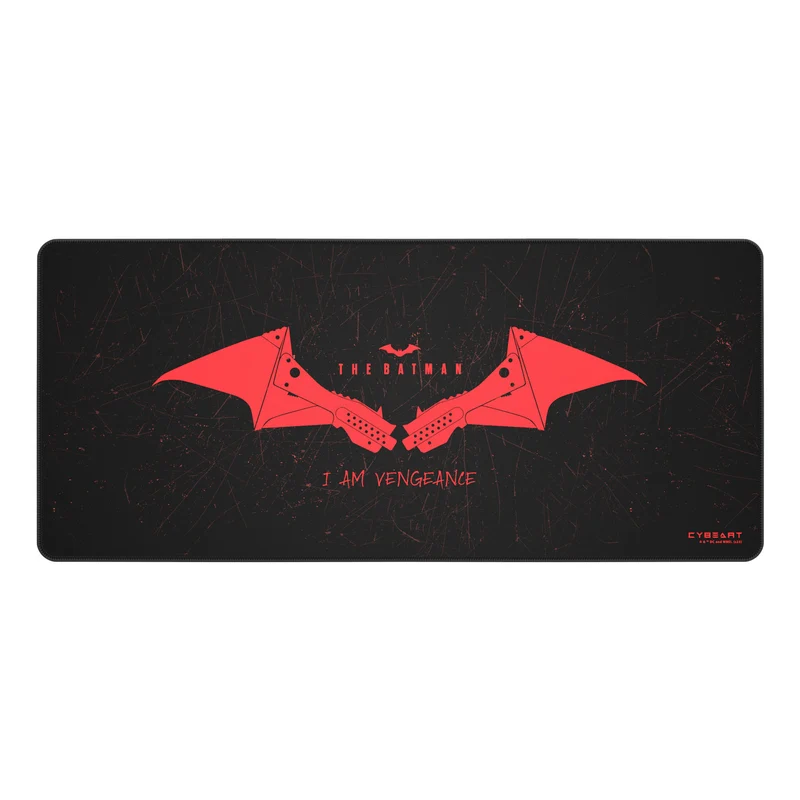 CYBEART | The Batman - DC Comics Gaming Mouse Pad | XXL Premium Licensed Gaming Mouse Pad (900 x 350 x 4mm / Rapid Series)