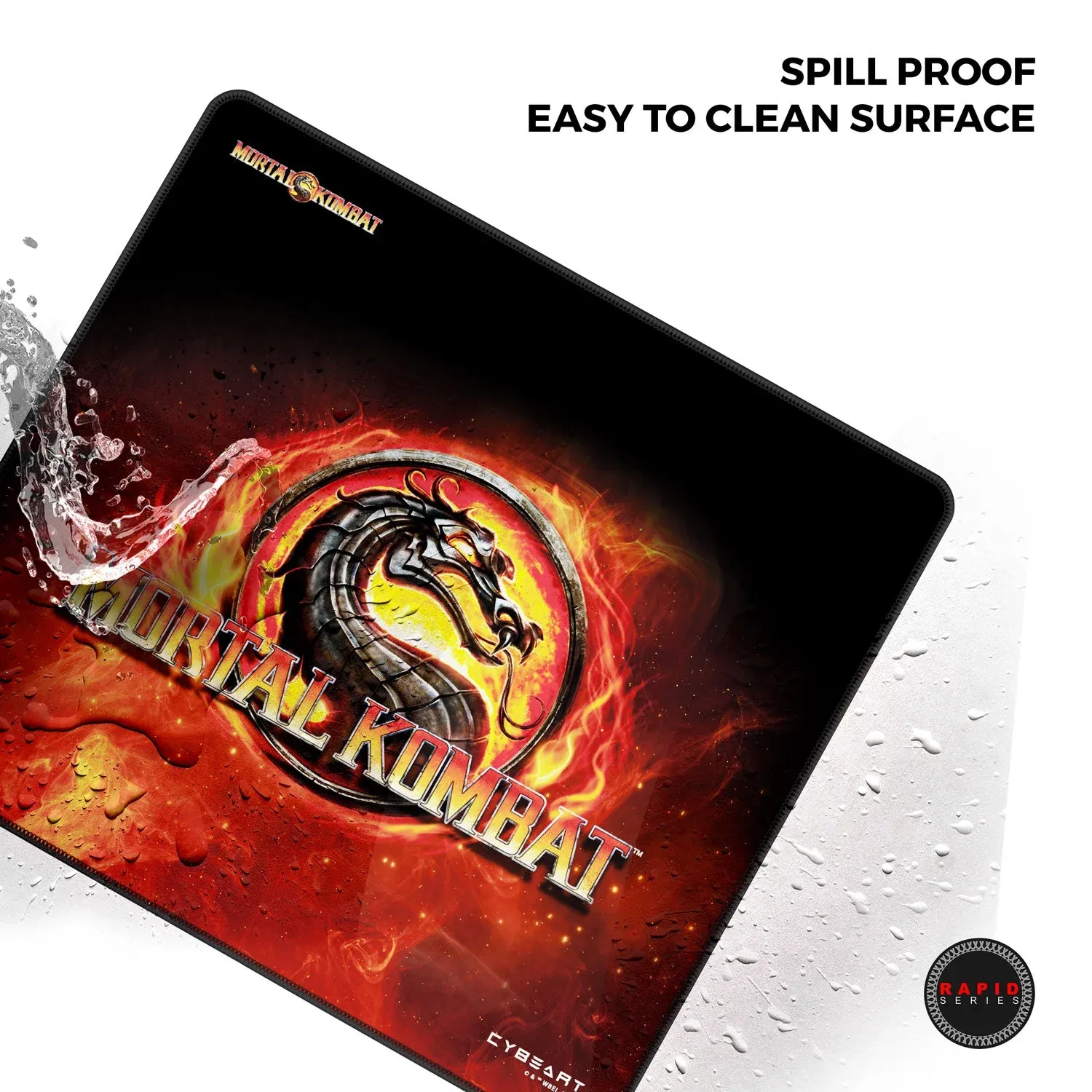 CYBEART | Mortal Kombat Gaming Mouse Pad | Large Premium Licensed Gaming Mouse Pad (450 x 350 x 4mm / Rapid Series) overview 7