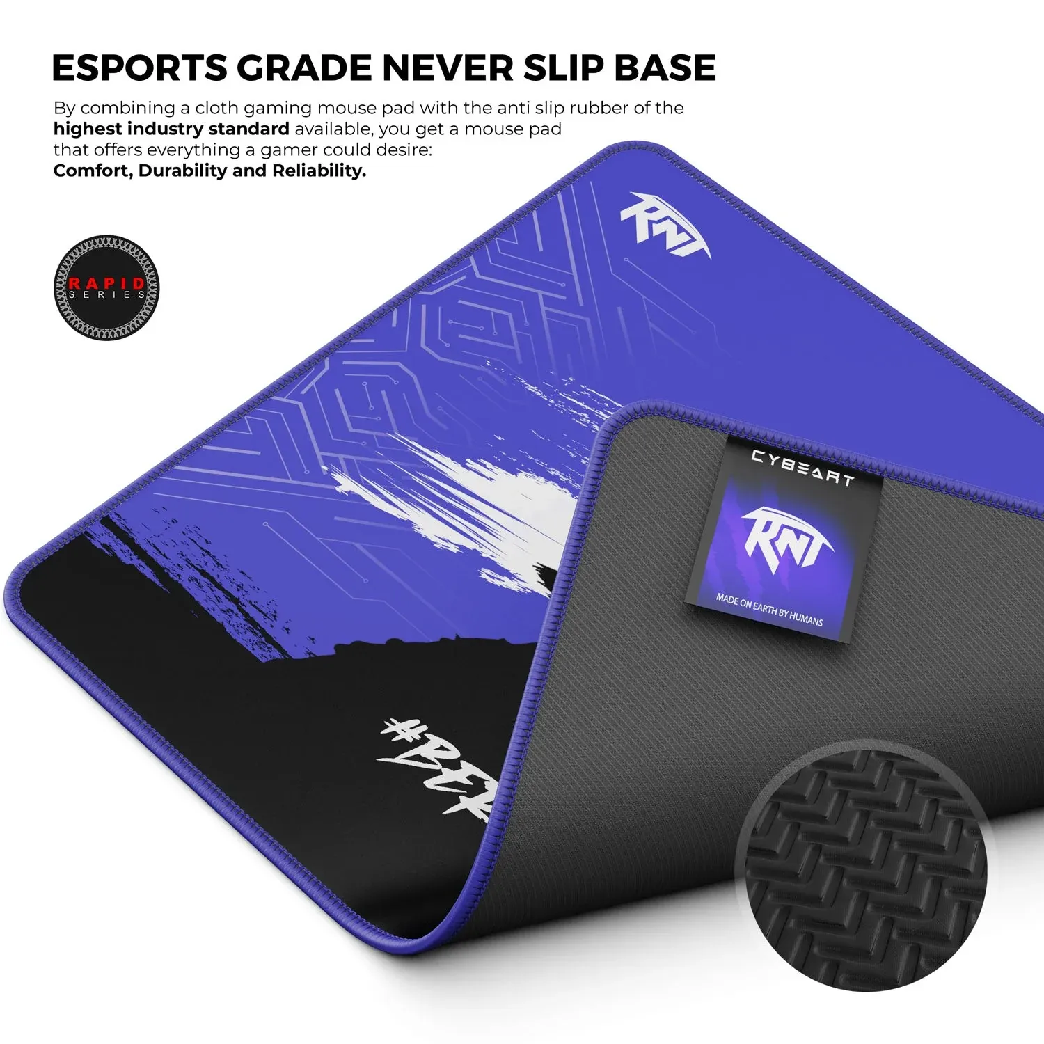 CYBEART | Revenant Gaming Mouse Pad | Large Premium Licensed Gaming Mouse Pad (450 x 350 x 4mm / Rapid Series) overview 11