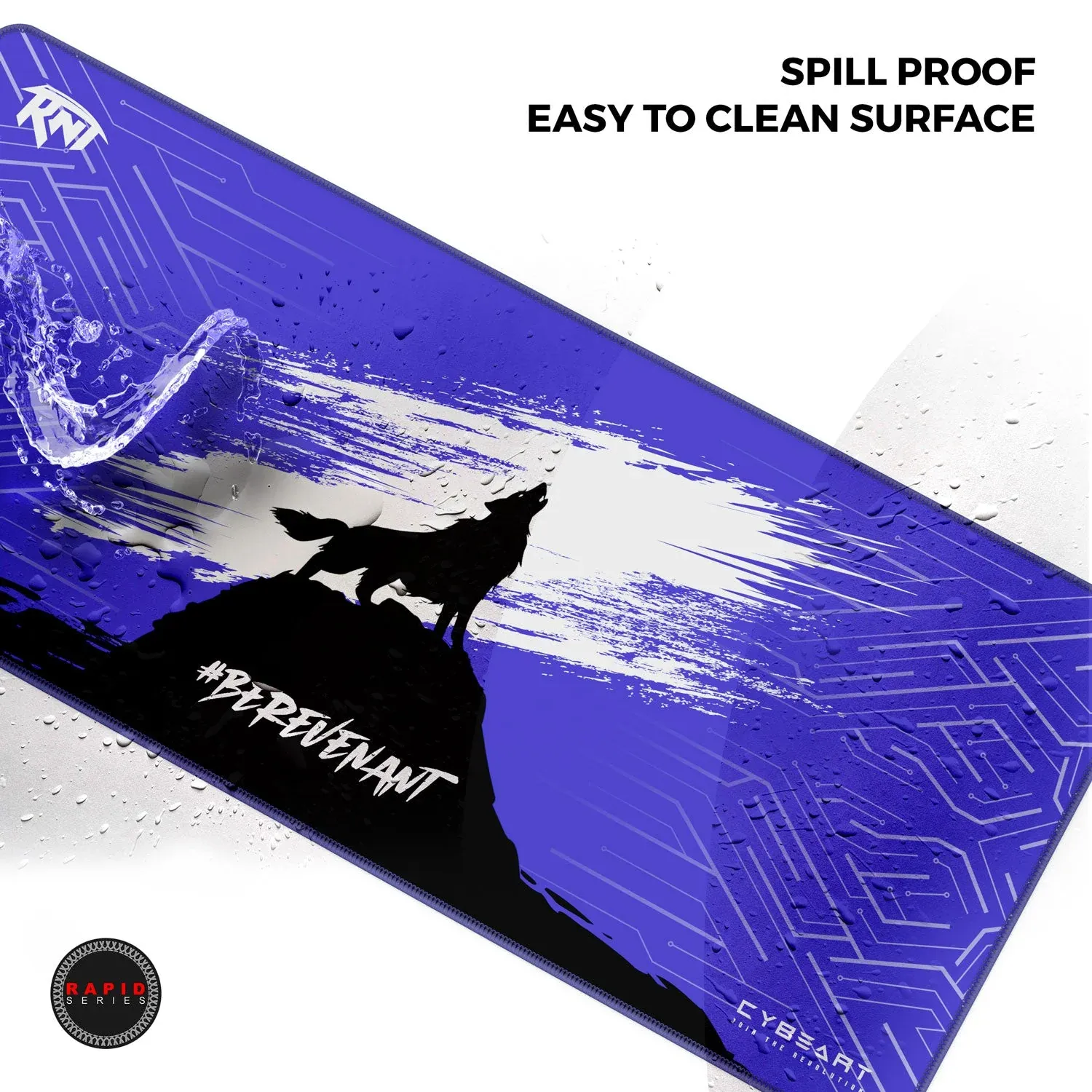 CYBEART | Revenant Gaming Mouse Pad | XXL Premium Licensed Gaming Mouse Pad (900 x 400 x 4mm / Rapid Series) overview 15