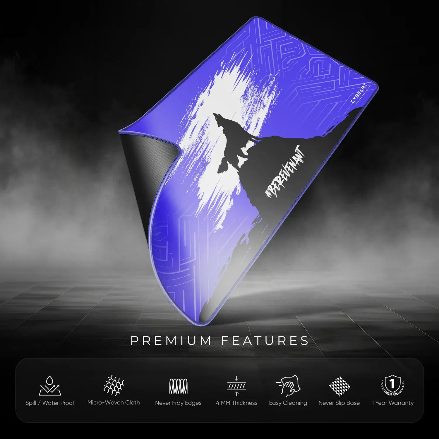 CYBEART | Revenant Gaming Mouse Pad | XXL Premium Licensed Gaming Mouse Pad (900 x 400 x 4mm / Rapid Series) overview 16