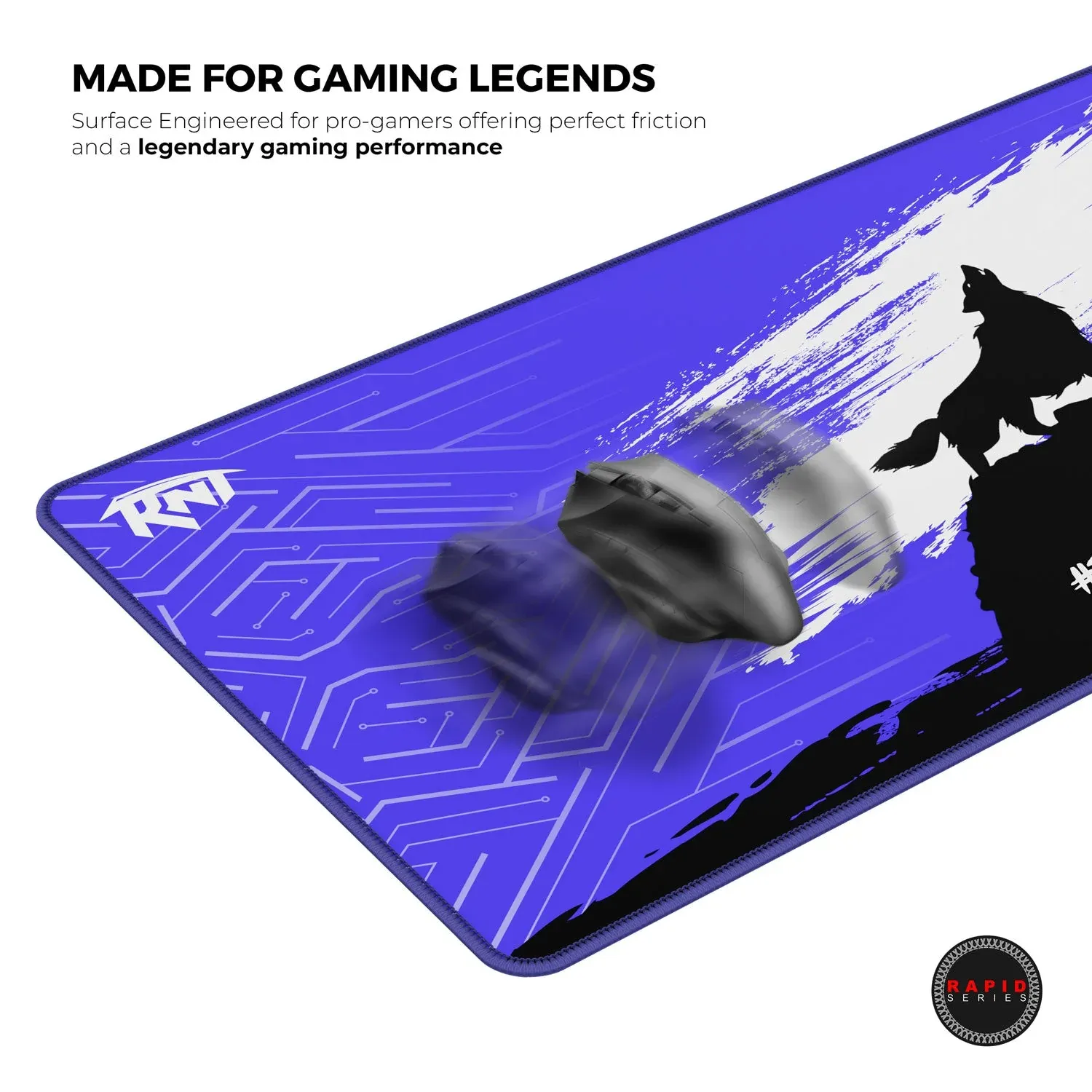 CYBEART | Revenant Gaming Mouse Pad | XXL Premium Licensed Gaming Mouse Pad (900 x 400 x 4mm / Rapid Series) overview 4
