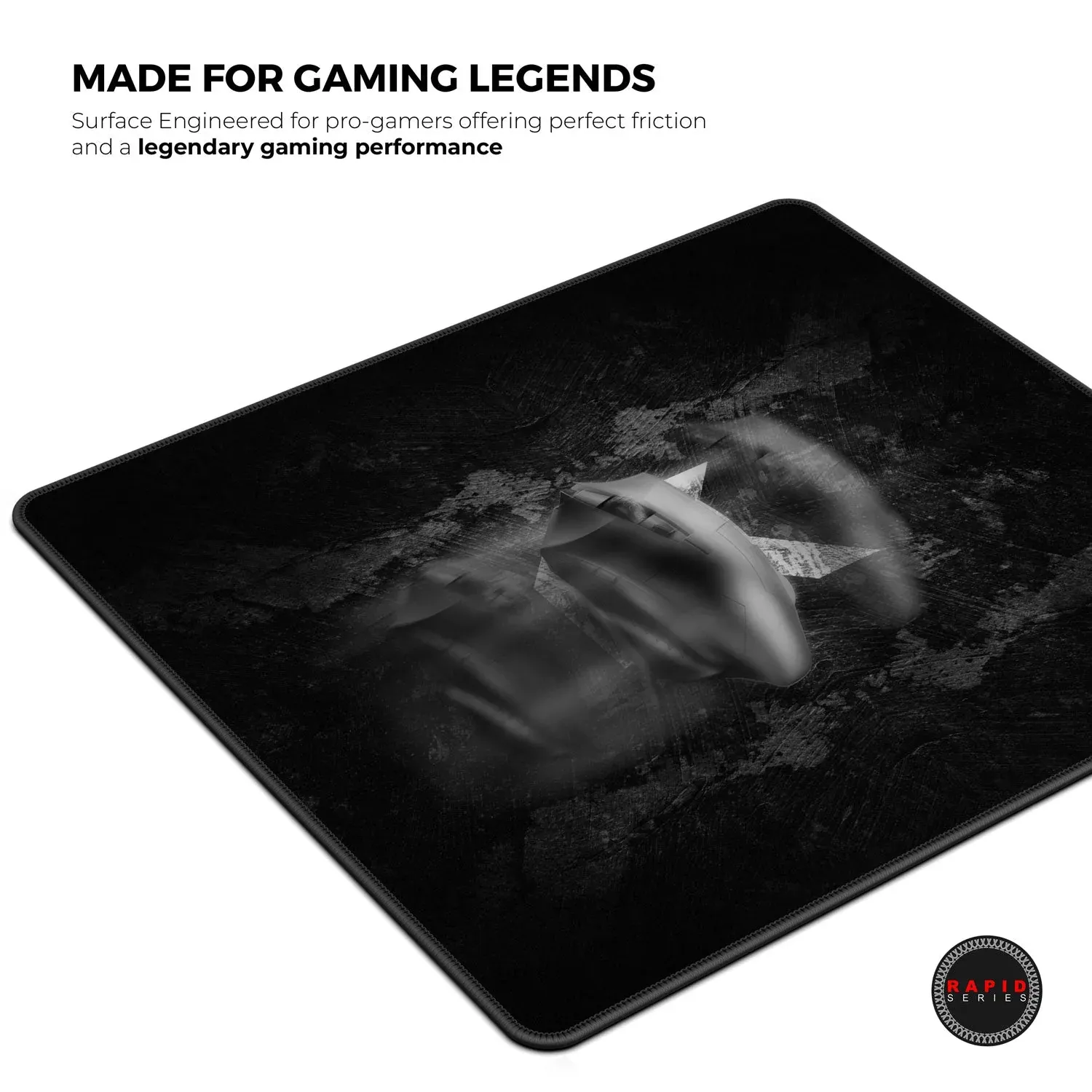 CYBEART | Signature Edition Gaming Mouse Pad | Large Premium Licensed Gaming Mouse Pad (450 x 350 x 4mm / Rapid Series) overview 4