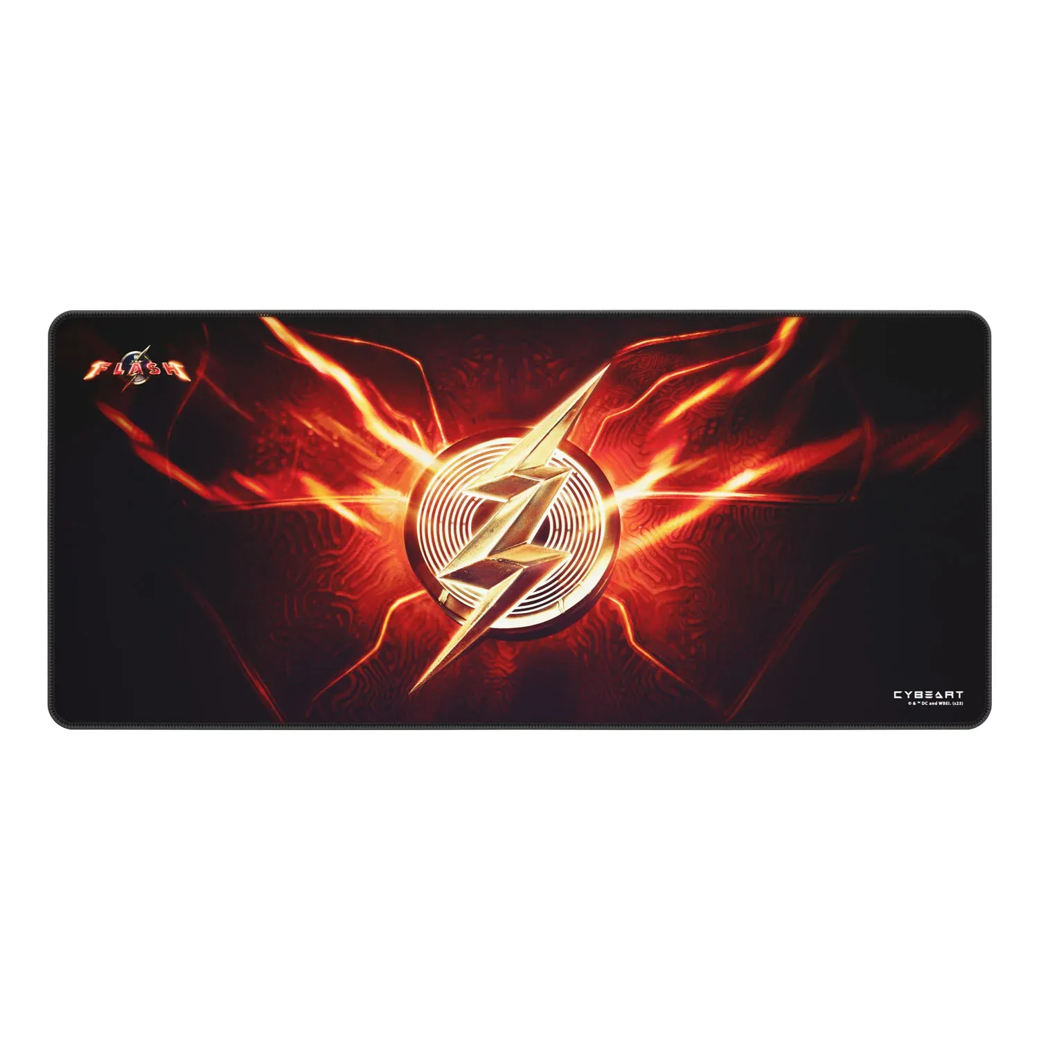 CYBEART | The Flash Gaming Mouse Pad | XXL Premium Licensed Gaming Mouse Pad (900 x 400 x 4mm / Rapid Series) overview 6
