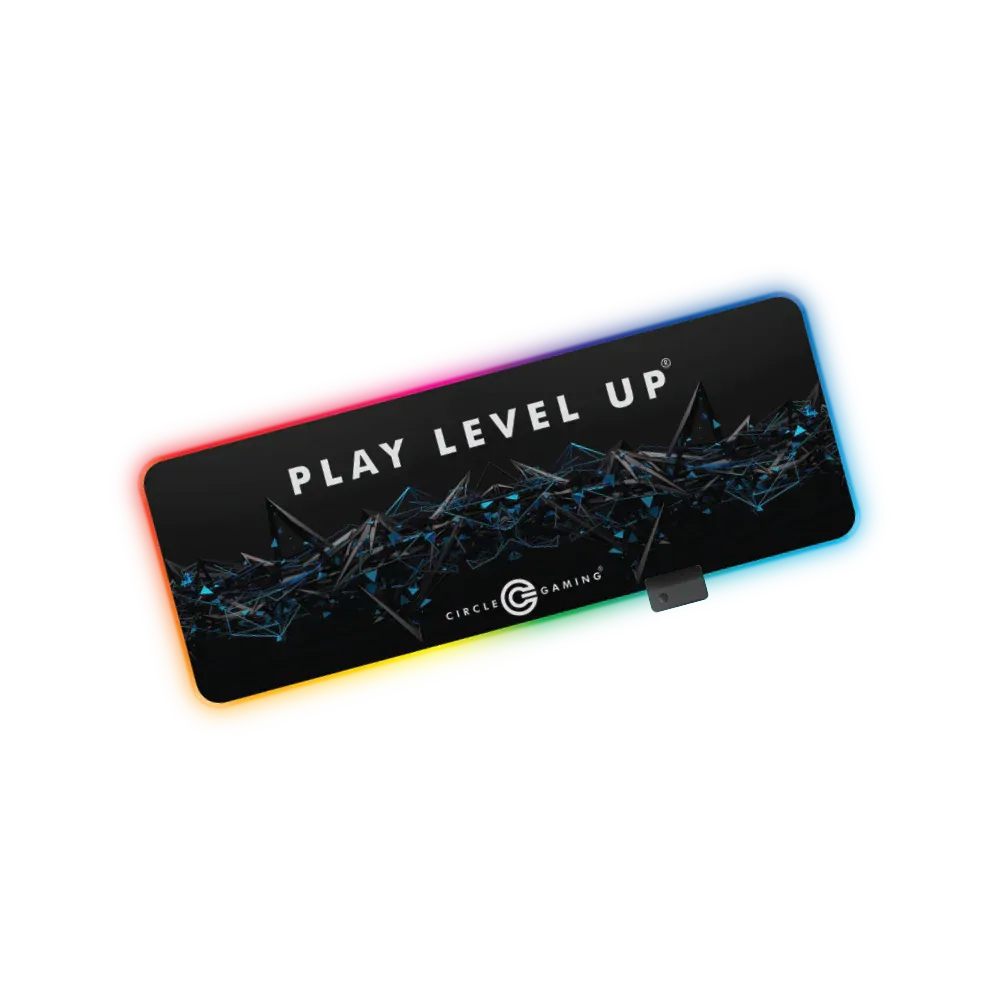 Circle Gaming Rapid X1 RGB Gaming Mousepad - Enhanced Precision with Dynamic Lighting overview 1