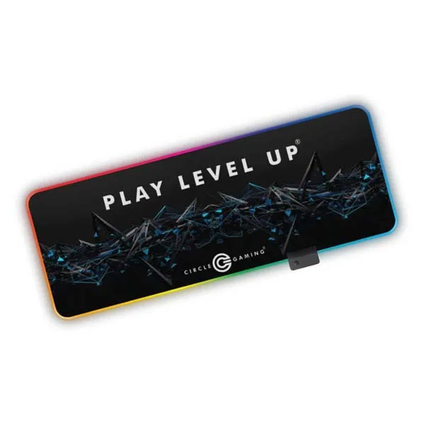 Circle Gaming Rapid X1 RGB Gaming Mousepad - Enhanced Precision with Dynamic Lighting