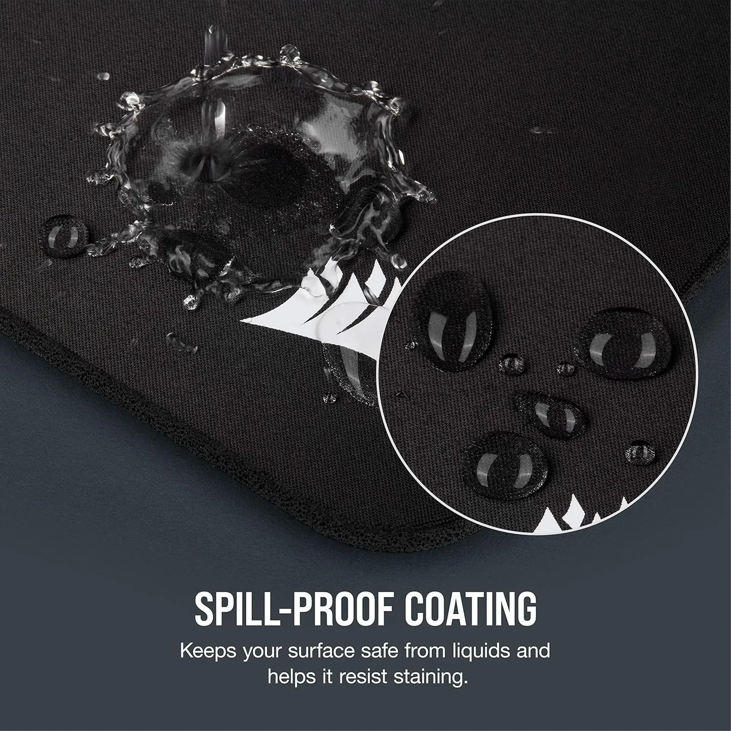 Corsair MM200 PRO Premium Spill-Proof Cloth Gaming Mouse Pad Heavy XL (Black) overview 2