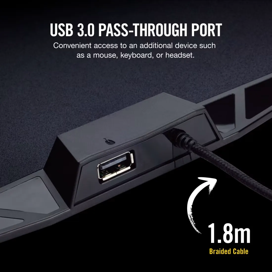 Corsair MM800 RGB POLARIS Mouse Pad (CH-9440020-NA) overview 4