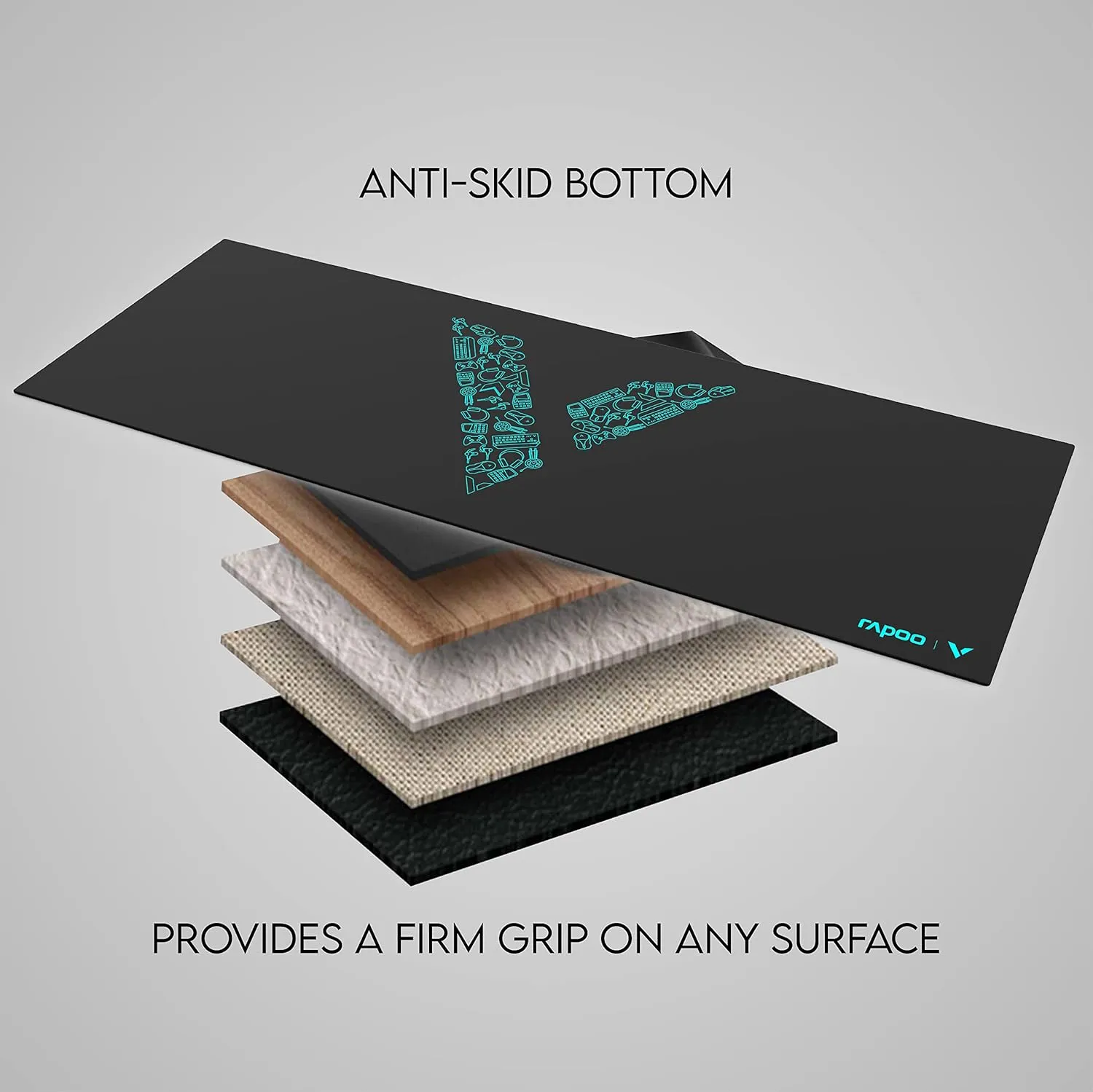 Rapoo V1L Extra Large Gaming Mouse Pad overview 4