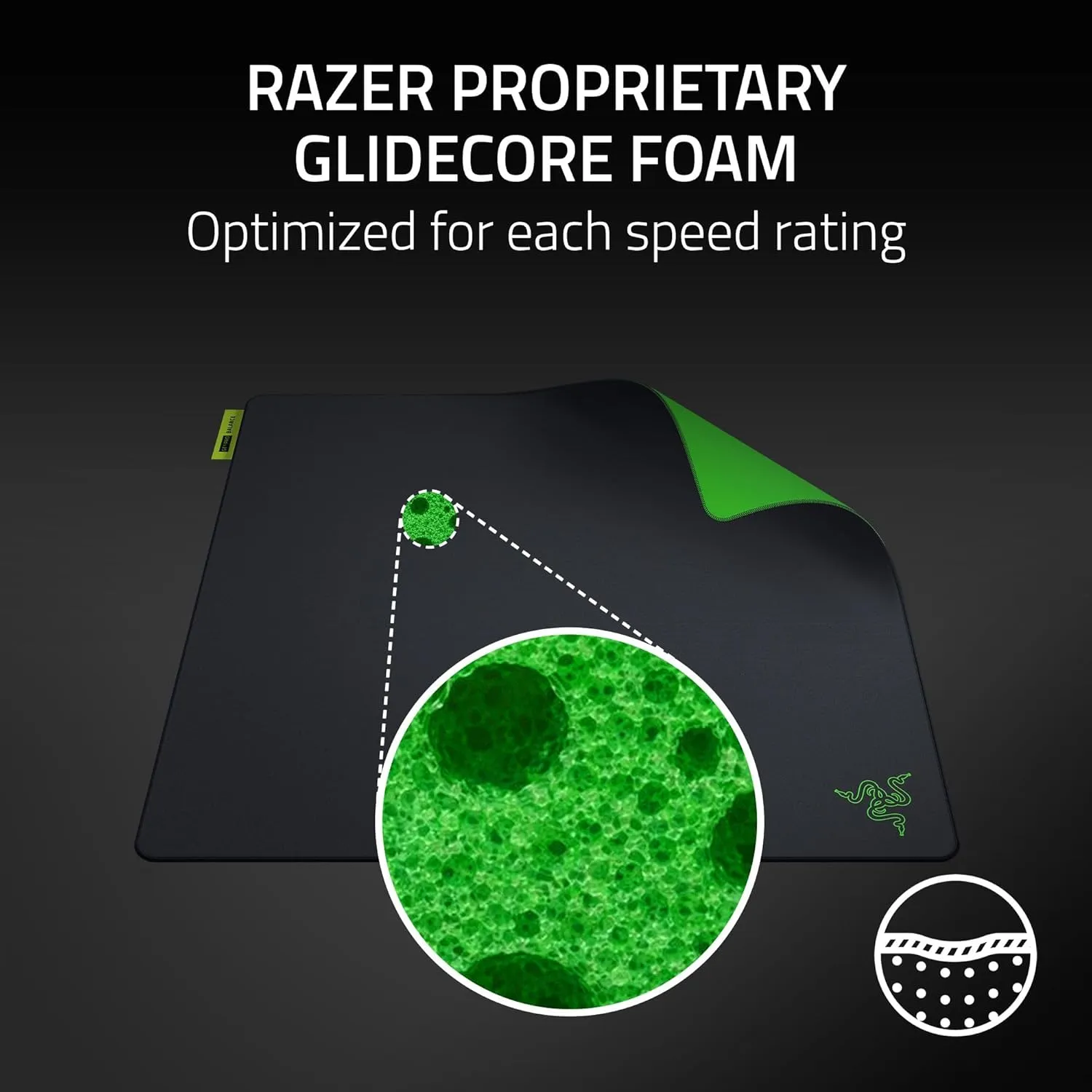 Razer Gigantus V2 Pro L Balance Soft Gaming Mouse Pad for Speed and Control overview 2