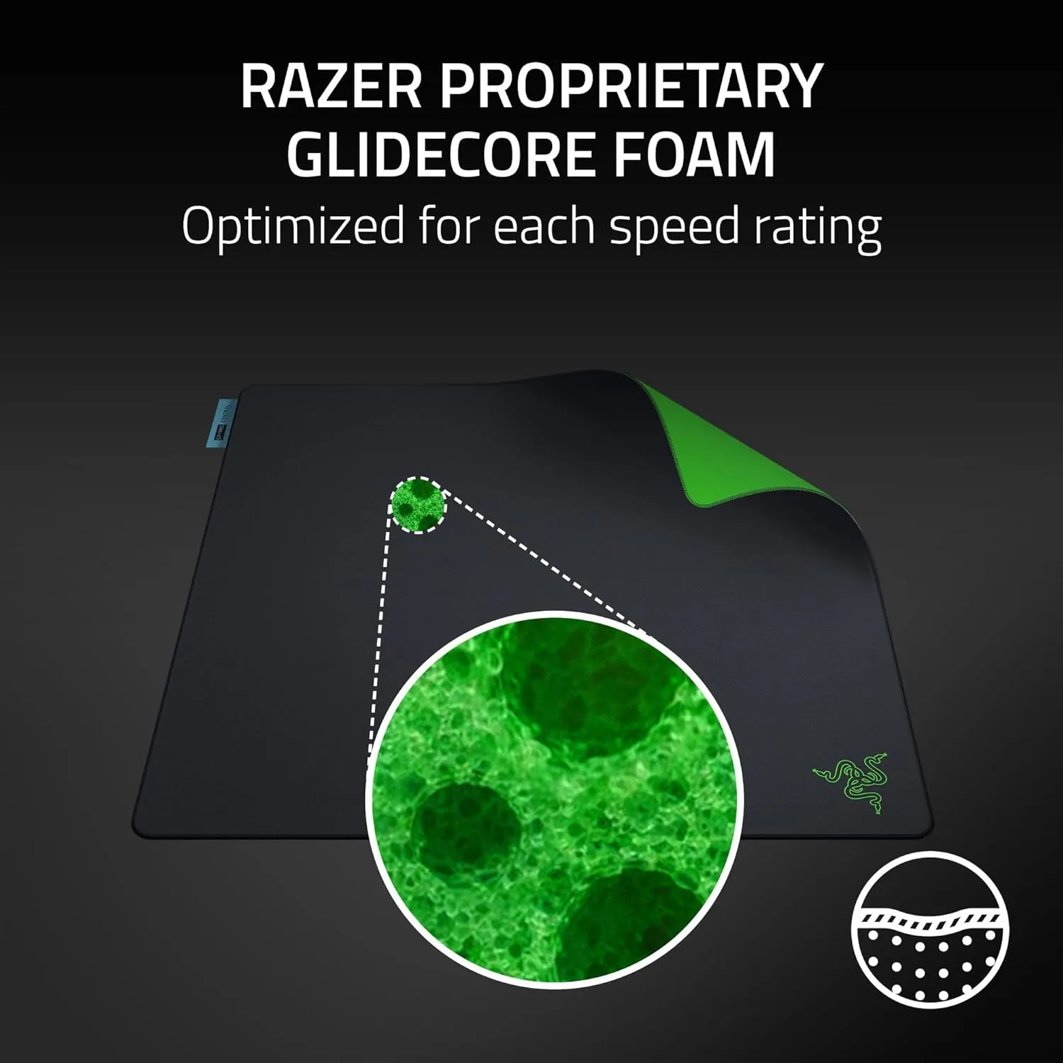 Razer Gigantus V2 Pro L Control Soft Esports Gaming Mouse Pad for speed and control overview 2