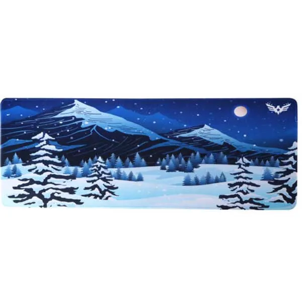 WAR HAMMER GX1050 Extended Size Gaming Mouse Pad (Extended XL, Arctic)